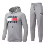 ensemble jogging marine homme tommy hilfiger a prix degriffe hoodie flag mode gray